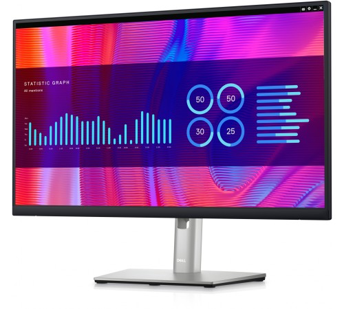 Монитор Dell 23.8" P2423DE черный IPS LED 5ms 16:9 HDMI матовая HAS Pivot 1000:1 300cd 178гр/178гр 2560x1440 DisplayPort USB 5.98кг (RUS)