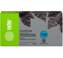 Картридж струйный Cactus CS-P2V73A №730 фото черный (300мл) для HP Designjet T1600/1700/2600