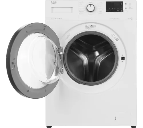 Стиральная машина Beko WSRE6H612ZAWI класс: A загр.фронтальная макс.:6.5кг белый Стиральная машина Beko WSRE6H612ZAWI класс: A загр.фронтальная макс.:6.5кг белый