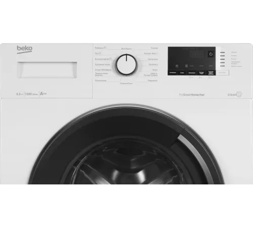 Стиральная машина Beko WSRE6H612ZAWI класс: A загр.фронтальная макс.:6.5кг белый Стиральная машина Beko WSRE6H612ZAWI класс: A загр.фронтальная макс.:6.5кг белый