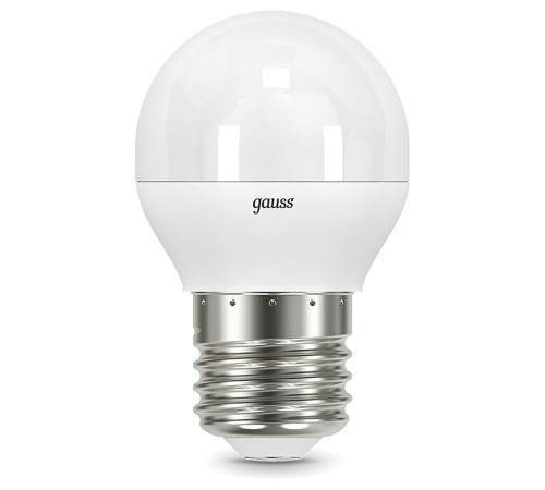 Лампа светодиодная Gauss 9.5Вт цок.:E27 шар 220B 4100K св.свеч.бел.ней. P45 (упак.:10шт) (105102210) Лампа светодиодная Gauss 9.5Вт цок.:E27 шар 220B 4100K св.свеч.бел.ней. P45 (упак.:10шт) (105102210)