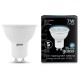 Лампа светодиодная Gauss MR16 7Вт цок.:GU10 спот 220B 4100K св.свеч.бел.ней. MR16 (упак.:10шт) (101506207)