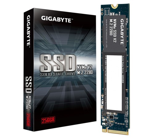 Gigabyte SSD 256GB G3NVMEV2256G M.2 2280 PCI-Express 3.0 x4, NVMe 1.4