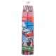 Карандаши цв. Deli EC00827 Super Wings шестигран. тополь 24цв. туба пл.
