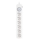 Сетевой фильтр Ippon BK-6-EU-3-10-W 3м (6 розеток) белый (коробка)