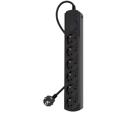 Сетевой фильтр Ippon BK-6-EU-3-10-B 3м (6 розеток) черный (коробка) Сетевой фильтр Ippon BK-6-EU-3-10-B 3м (6 розеток) черный (коробка)