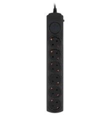 Сетевой фильтр Ippon BK-6-EU-5-10-B 5м (6 розеток) черный (коробка)