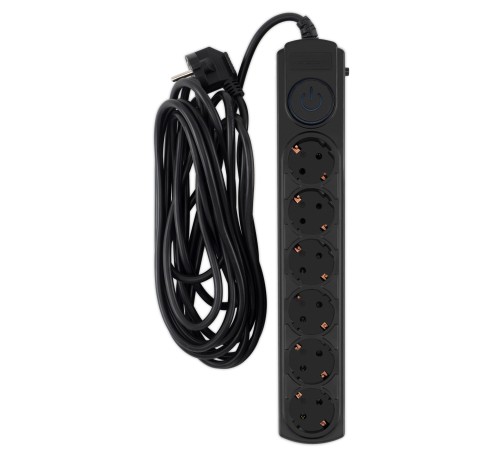 Сетевой фильтр Ippon BK-6-EU-5-10-B 5м (6 розеток) черный (коробка) Сетевой фильтр Ippon BK-6-EU-5-10-B 5м (6 розеток) черный (коробка)