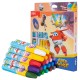 Масляная пастель Deli EC009-24 Super Wings шестигранные 24цв. картон.кор./европод.