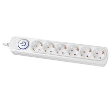 Сетевой фильтр Ippon BK-6-EU-5-16-W 5м (6 розеток) белый (коробка)