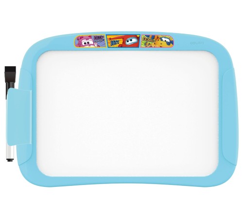 Доска магнитно-маркерная Deli EH50002 Super Wings магнитно-маркерная лак синий 20.5x28.6см пластик рама