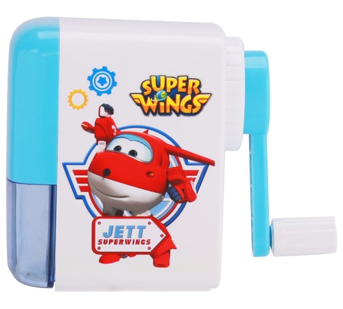 Точилка для карандашей механическая Deli ER10409 Super Wings 1 отверстие пластик ассорти Точилка для карандашей механическая Deli ER10409 Super Wings 1 отверстие пластик ассорти