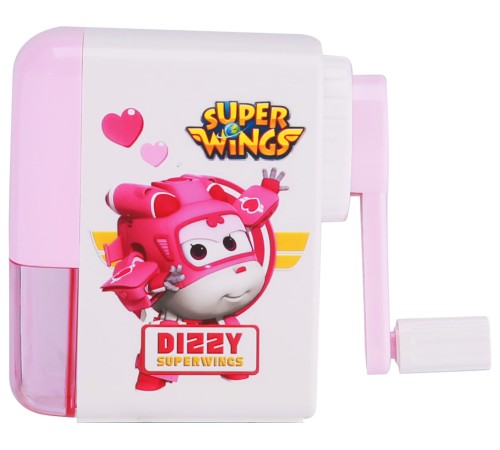 Точилка для карандашей механическая Deli ER10409 Super Wings 1 отверстие пластик ассорти Точилка для карандашей механическая Deli ER10409 Super Wings 1 отверстие пластик ассорти