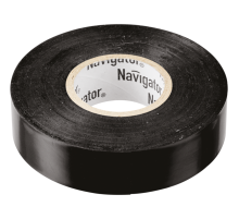 Navigator 71229 Изолента NIT-B15-10/BL чёрная
