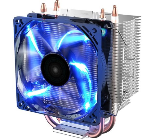 Устройство охлаждения(кулер) Deepcool GAMMAXX 300 FURY Soc-AM4/1151/1200/1700 4-pin 18-21dB Al+Cu 130W 435gr LED Ret