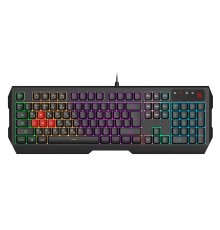 Клавиатура A4Tech Bloody B140N черный USB Multimedia for gamer LED (подставка для запястий) (B140N)