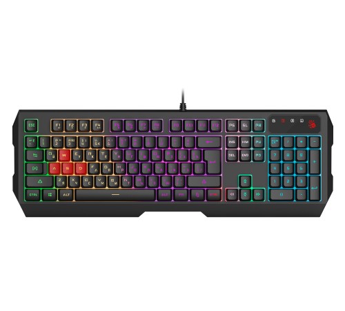 Клавиатура A4Tech Bloody B140N черный USB Multimedia for gamer LED (подставка для запястий) (B140N) Клавиатура A4Tech Bloody B140N черный USB Multimedia for gamer LED (подставка для запястий) (B140N)