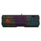 Клавиатура A4Tech Bloody B140N черный USB Multimedia for gamer LED (подставка для запястий) (B140N)