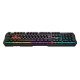 Клавиатура A4Tech Bloody B140N черный USB Multimedia for gamer LED (подставка для запястий) (B140N)