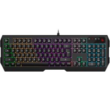 Клавиатура A4Tech Bloody B135N черный USB Multimedia for gamer LED (подставка для запястий) (B135N)