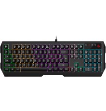 Клавиатура A4Tech Bloody B135N черный USB Multimedia for gamer LED (подставка для запястий) (B135N)