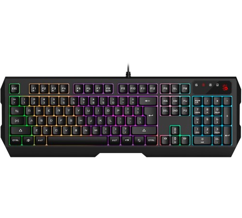 Клавиатура A4Tech Bloody B135N черный USB Multimedia for gamer LED (подставка для запястий) (B135N) Клавиатура A4Tech Bloody B135N черный USB Multimedia for gamer LED (подставка для запястий) (B135N)