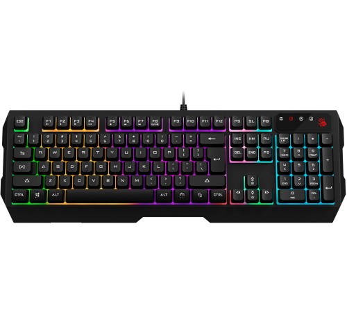 Клавиатура A4Tech Bloody B135N черный USB Multimedia for gamer LED (подставка для запястий) (B135N) Клавиатура A4Tech Bloody B135N черный USB Multimedia for gamer LED (подставка для запястий) (B135N)
