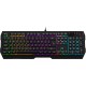 Клавиатура A4Tech Bloody B135N черный USB Multimedia for gamer LED (подставка для запястий) (B135N)