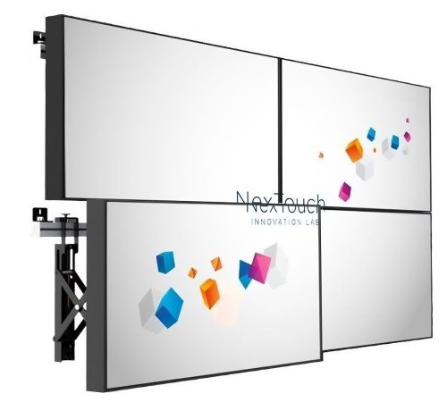 Панель NexTouch 55" NextPanel55W18 черный IPS LED 8ms 16:9 HDMI матовая 1200:1 500cd 178гр/178гр 1920x1080 DisplayPort USB 25кг (RUS)