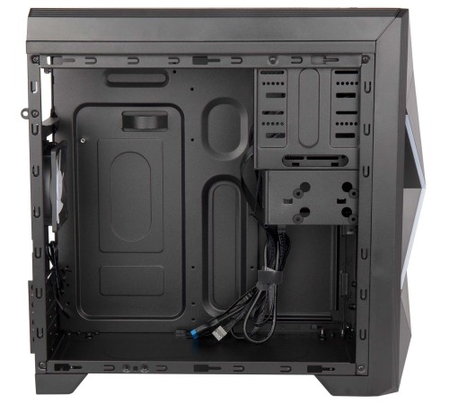 Корпус Hiper A68 черный без БП ATX 1x92mm 2xUSB2.0 1xUSB3.0 audio bott PSU