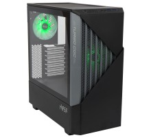 Корпус Hiper CC BG черный без БП ATX 2x120mm 1x140mm 2xUSB3.0 audio bott PSU