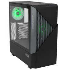 Корпус Hiper CC BG черный без БП ATX 2x120mm 1x140mm 2xUSB3.0 audio bott PSU