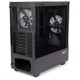 Корпус Hiper CC BG черный без БП ATX 2x120mm 1x140mm 2xUSB3.0 audio bott PSU