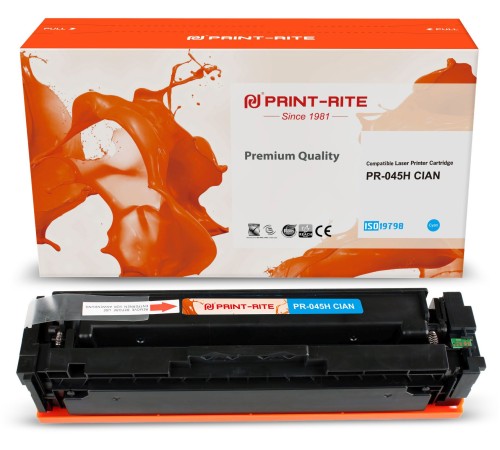 Картридж лазерный Print-Rite TFC448CPU1J PR-045H CIAN 045H Cian голубой (2200стр.) для Canon LBP 611Cn/613Cdw/631Cn/633Cdw/635Cx Картридж лазерный Print-Rite TFC448CPU1J PR-045H CIAN 045H Cian голубой (2200стр.) для Canon LBP 611Cn/613Cdw/631Cn/633Cdw/635Cx