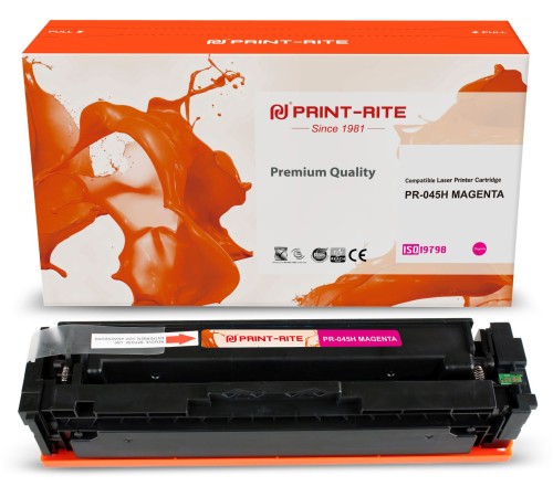 Картридж лазерный Print-Rite TFC449MPU1J PR-045H MAGENTA 045H Magenta пурпурный (2200стр.) для Canon LBP 611Cn/613Cdw/631Cn/633Cdw/635Cx Картридж лазерный Print-Rite TFC449MPU1J PR-045H MAGENTA 045H Magenta пурпурный (2200стр.) для Canon LBP 611Cn/613Cdw/631Cn/633Cdw/635Cx