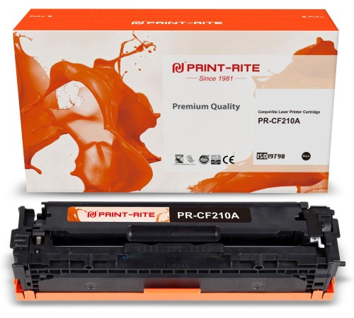 Картридж лазерный Print-Rite TFH992BPU1J PR-CF210A CF210A черный (1600стр.) для HP LJ Pro 200/M251/M276