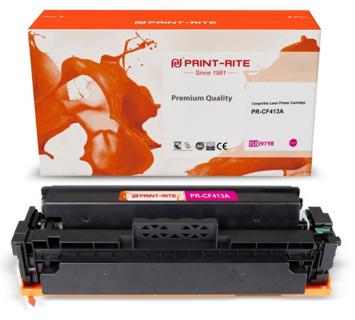Картридж лазерный Print-Rite TFH771MPU1J PR-CF413A CF413A пурпурный (2300стр.) для HP LJ M452DW/DN/NW M477FDW/M477FDN/M477FNW