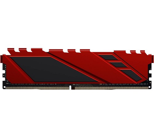Память DIMM DDR4 16Gb PC21300 2666MHz CL19 Netac Shadow red с радиатором (NTSDD4P26SP-16R)