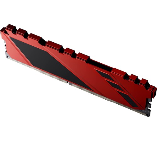 Память DIMM DDR4 16Gb PC21300 2666MHz CL19 Netac Shadow red с радиатором (NTSDD4P26SP-16R)