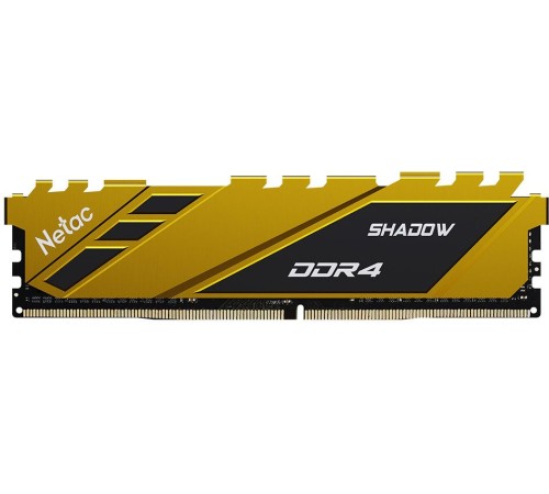 Модуль памяти Netac Shadow DDR4-3200 16G C16 Yellow