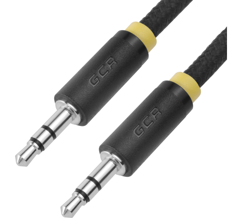 Greenconnect Кабель аудио 1.5m jack 3,5mm/jack 3,5mm, нейлон, черный, желтая окантовка, ультрагибкий, 28 AWG, M/M, Premium GCR-AVC8114-1.5m, экран, стерео Greenconnect 1.5m jack 3.5mm/jack 3.5mm нейлон (GCR-AVC8114-1.5m) Greenconnect Кабель аудио 1.5m jack 3,5mm/jack 3,5mm, нейлон, черный, желтая окантовка, ультрагибкий, 28 AWG, M/M, Premium GCR-AVC8114-1.5m, экран, стерео Greenconnect 1.5m jack 3.5mm/jack 3.5mm нейлон (GCR-AVC8114-1.5m)