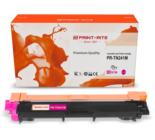 Картридж лазерный Print-Rite TFB685MPU1J PR-TN241M TN-241M пурпурный (1400стр.) для Brother HL-3170CDW