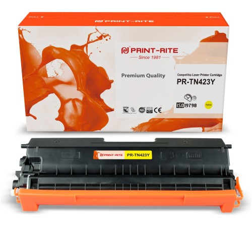 Картридж лазерный Print-Rite TFBAB3YPU1J PR-TN423Y TN-423Y желтый (4000стр.) для Brother DCP L8410CDW/HL L8260CDW/MFC L8690CDW Картридж лазерный Print-Rite TFBAB3YPU1J PR-TN423Y TN-423Y желтый (4000стр.) для Brother DCP L8410CDW/HL L8260CDW/MFC L8690CDW