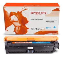 Картридж лазерный Print-Rite TRH864YPU1J PR-CE271A CE271A голубой (15000стр.) для HP LJ Ent CP5525