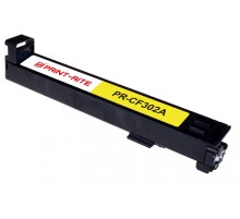 Картридж лазерный Print-Rite TRHGM8YPRJ PR-CF302A CF302A желтый (30000стр.) для HP CLJ Ent M880