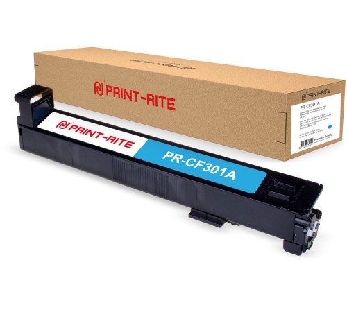Картридж лазерный Print-Rite TRHGM7CPRJ PR-CF301A CF301A голубой (30000стр.) для HP CLJ Ent M880 Картридж лазерный Print-Rite TRHGM7CPRJ PR-CF301A CF301A голубой (30000стр.) для HP CLJ Ent M880
