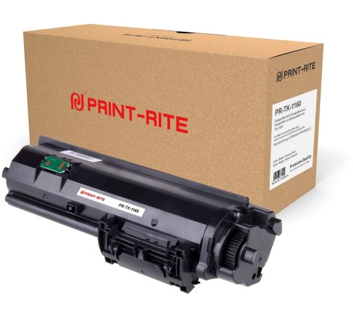 Картридж лазерный Print-Rite TFKABEBPRJ PR-TK-1160 TK-1160 черный (7200стр.) для Kyocera Ecosys P2040dn/P2040dw