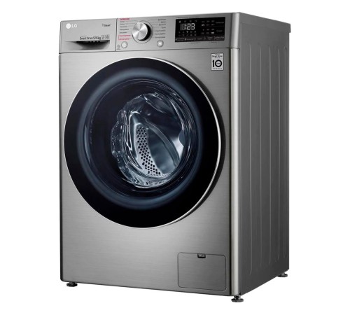 Стиральная машина LG F4V5VG2S класс: A загр.фронтальная макс.:9кг темно-серебристый