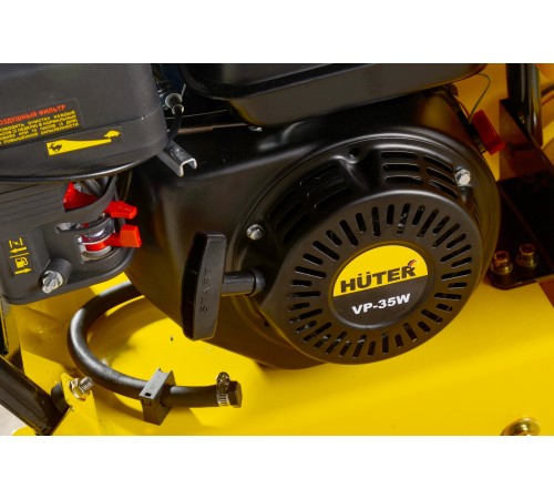 Виброплита Huter VP-35W 4870Вт 6.5л.с. бензиновый желтый (74/6/2)