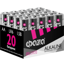 Элемент питания LR 6 (AA) алкалиновая, уп. 20 шт. Alkaline Pack-20